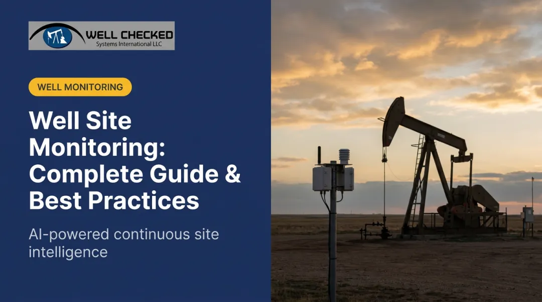 Well Site Monitoring: Complete Guide & Best Practices