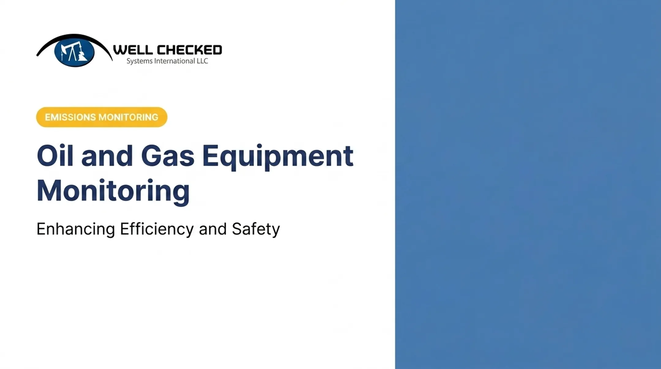 Oil and Gas Equipment Monitoring: Enhancing Efficiency and Safety