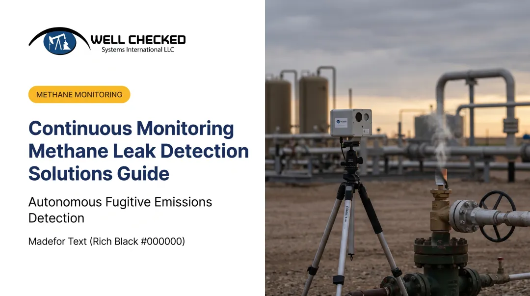 Continuous Monitoring Methane Leak Detection Solutions Guide