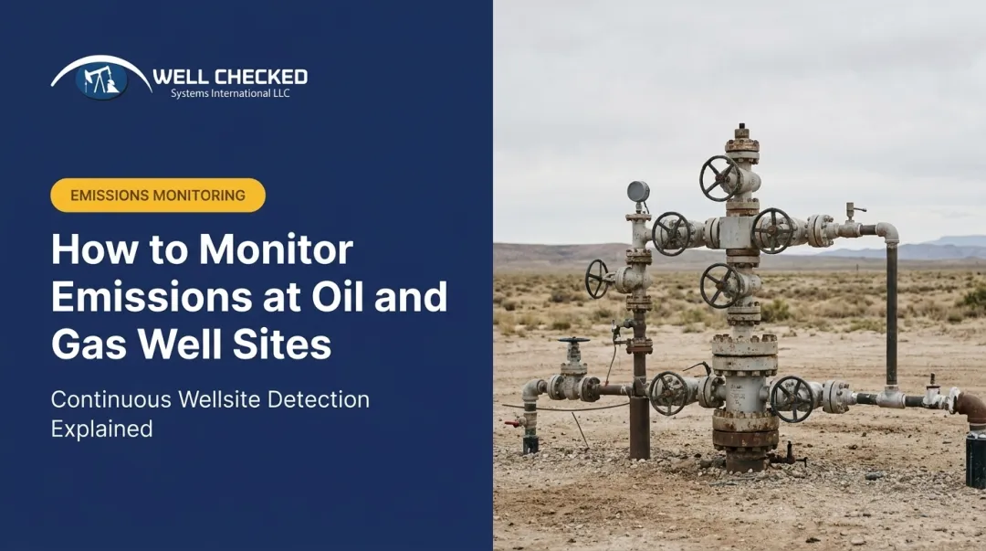 How to Monitor Emissions at Oil and Gas Well Sites