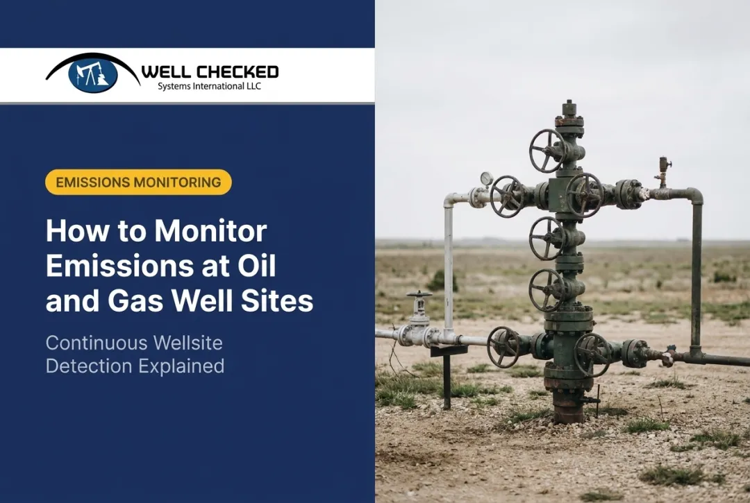 How to Monitor Emissions at Oil and Gas Well Sites