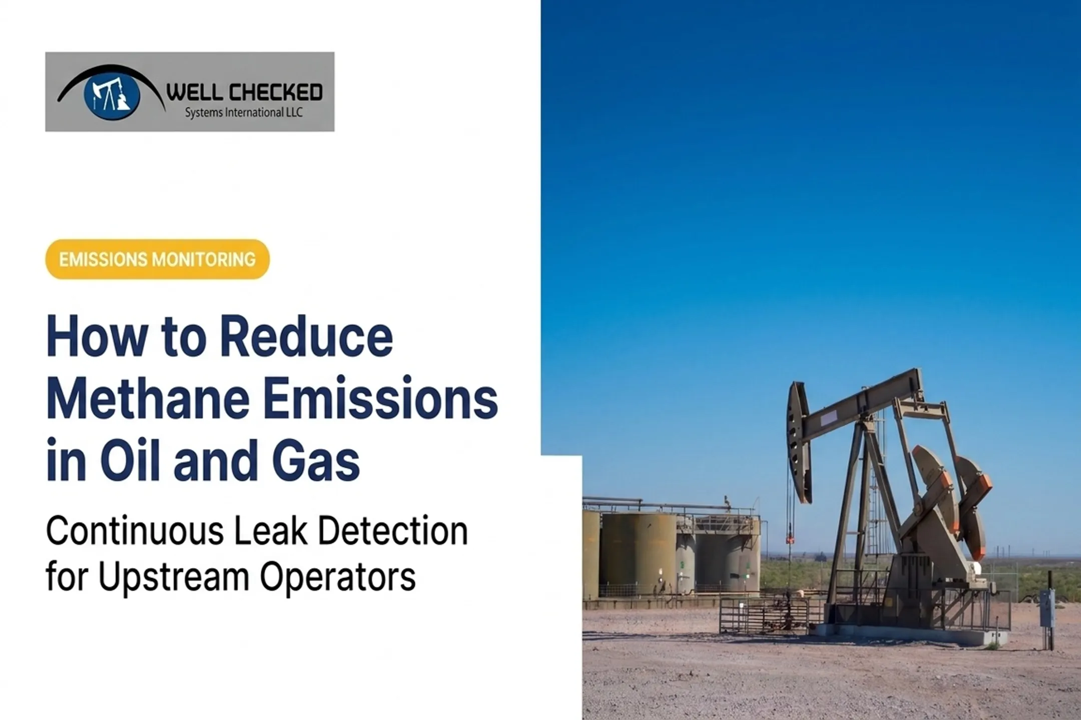 How to Reduce Methane Emissions in Oil and Gas