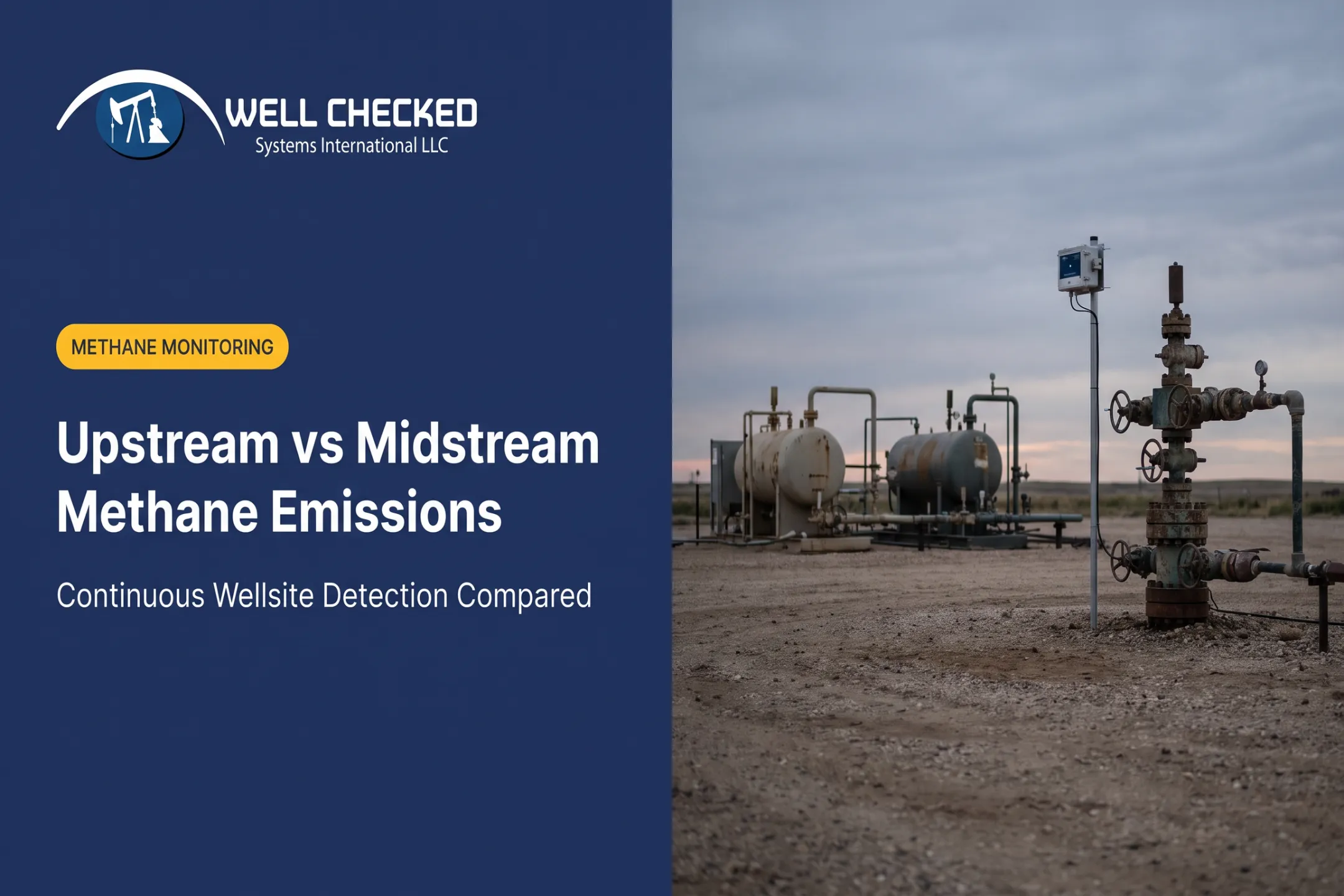 Upstream vs Midstream Methane Emissions