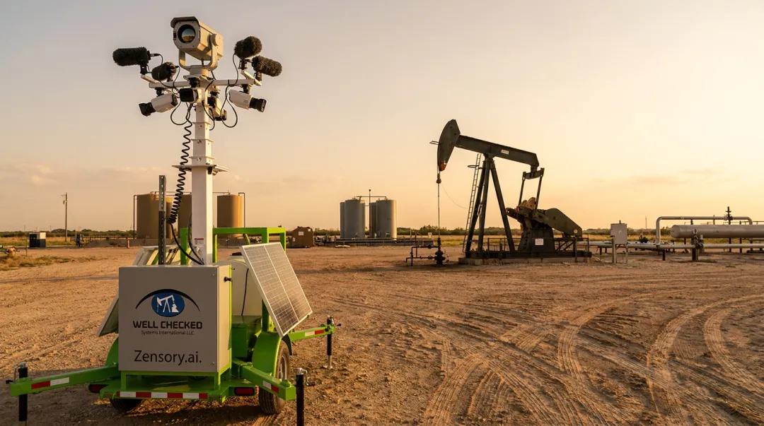 Multi-sensor continuous methane monitoring system deployed at wellsite