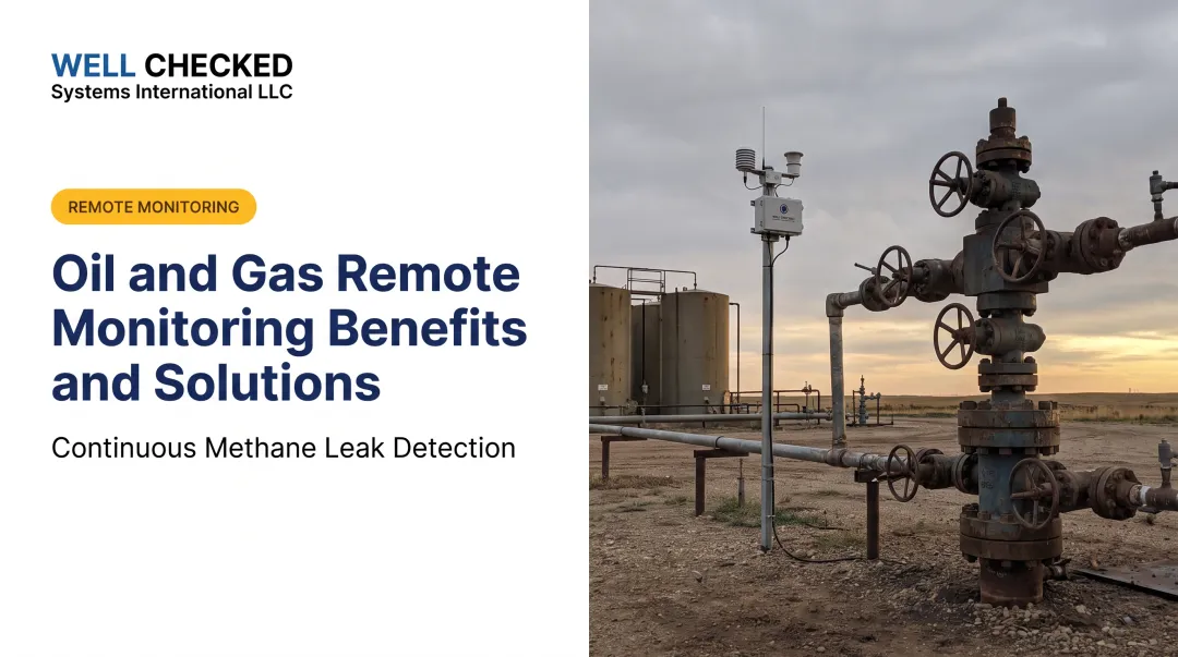 Oil and Gas Remote Monitoring Benefits and Solutions