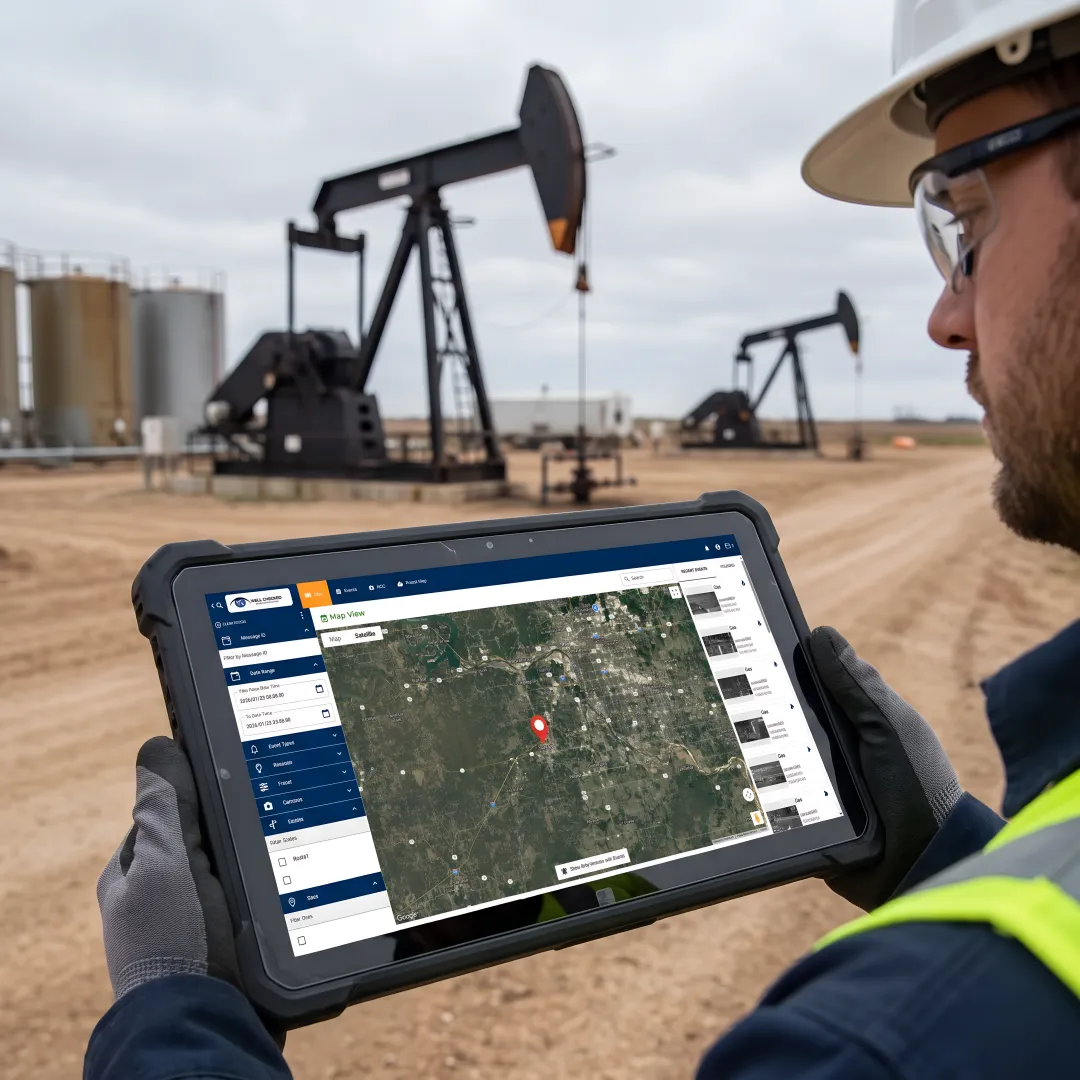 Remote tank monitoring dashboard and field sensors