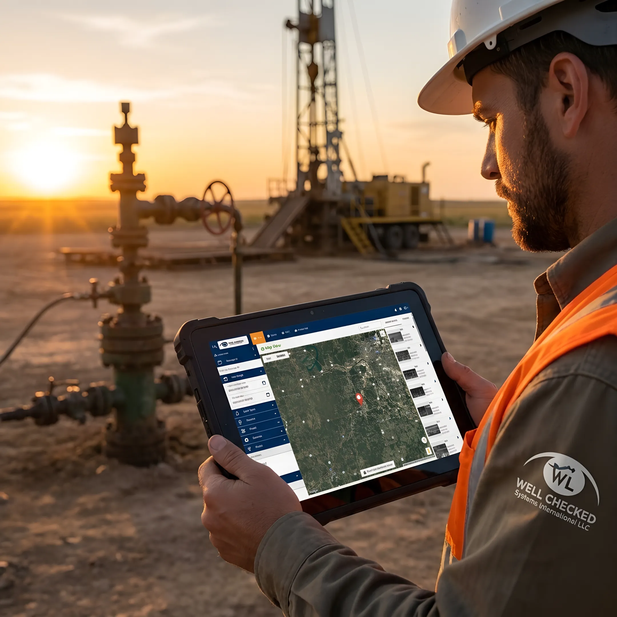 Operations team reviewing emissions monitoring alerts