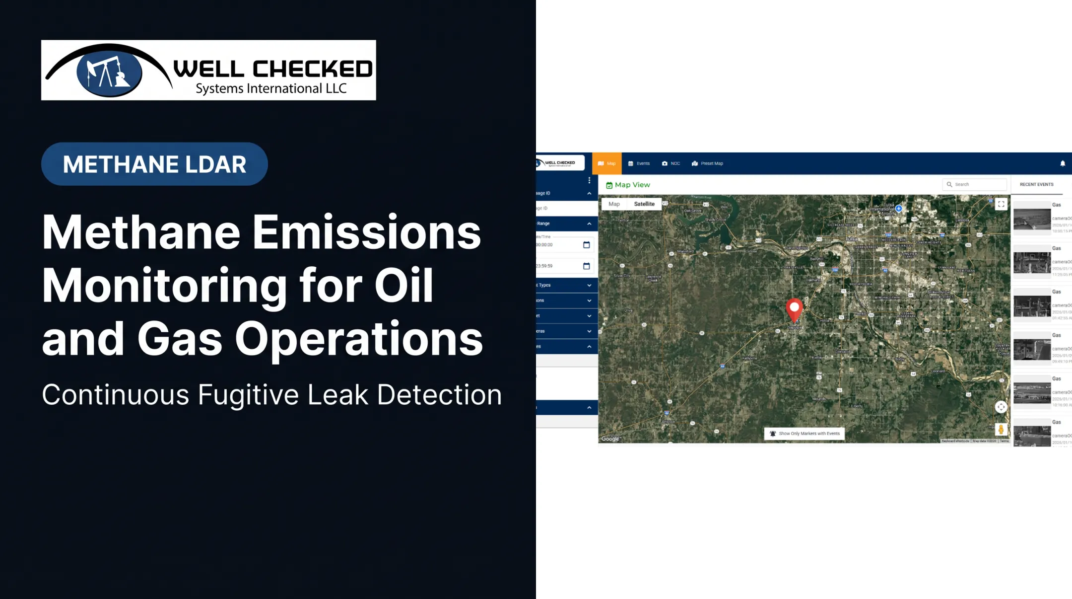 Methane Emissions Monitoring for Oil and Gas Operations