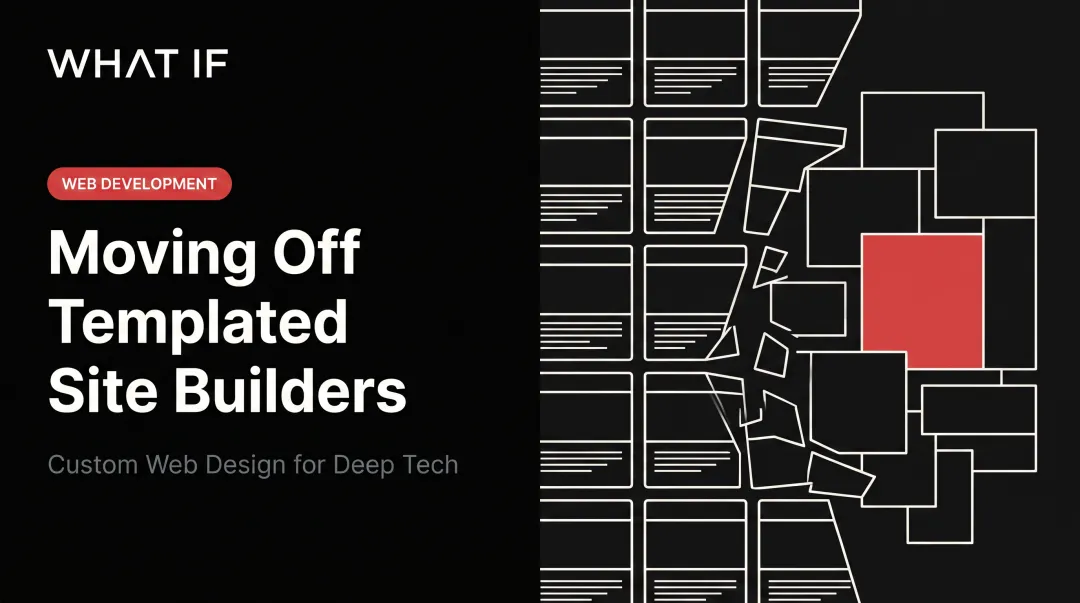 Moving off templated site builders