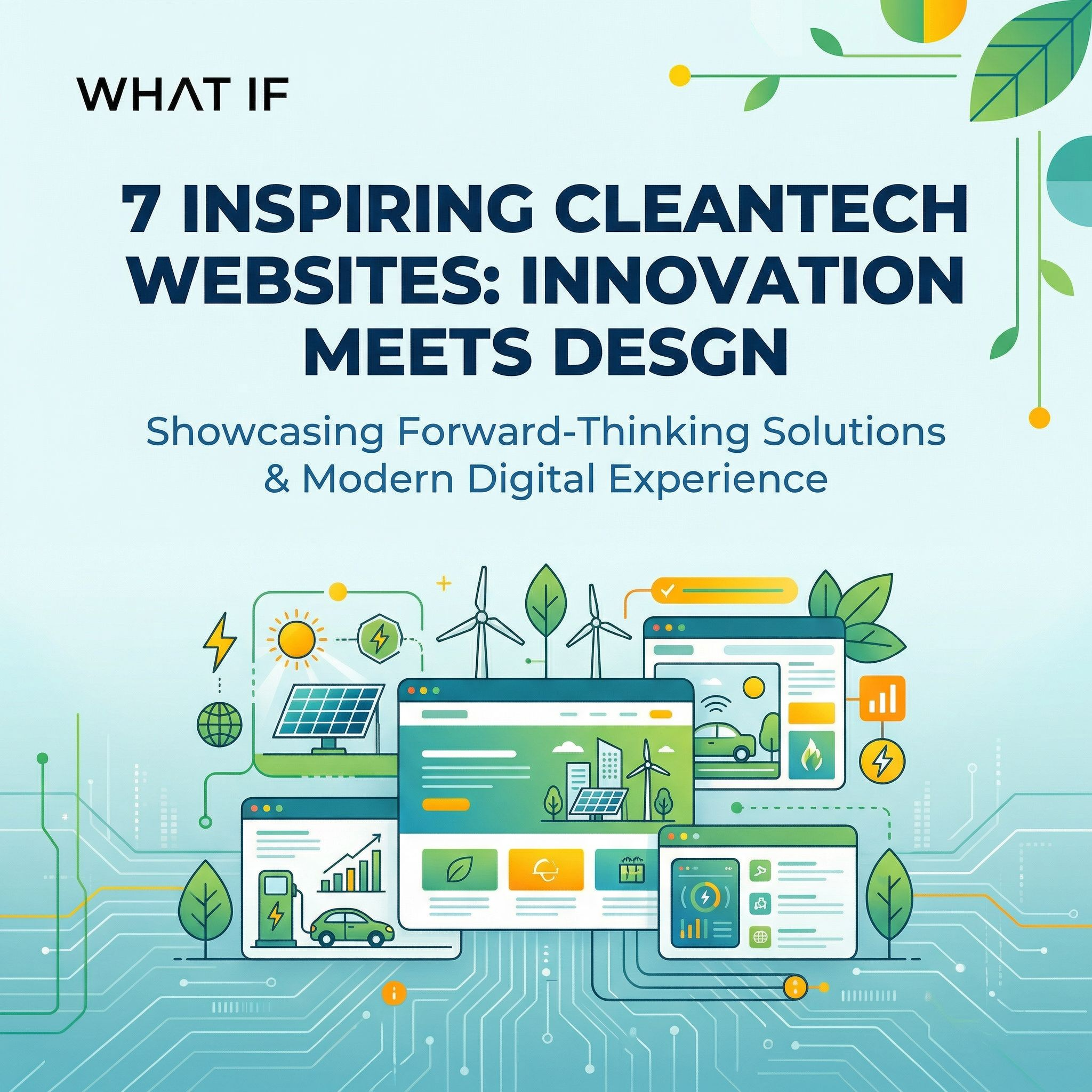 7 Inspiring Cleantech Websites: Innovation Meets Design
