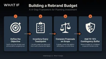 Four-step framework for building a manufacturing rebrand budget