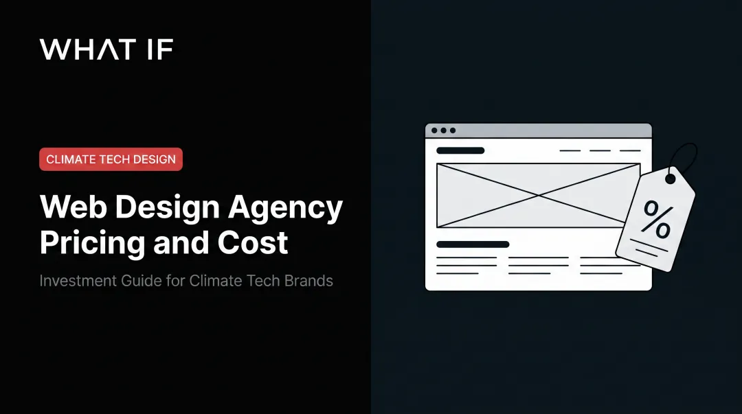 Web design agency pricing and cost