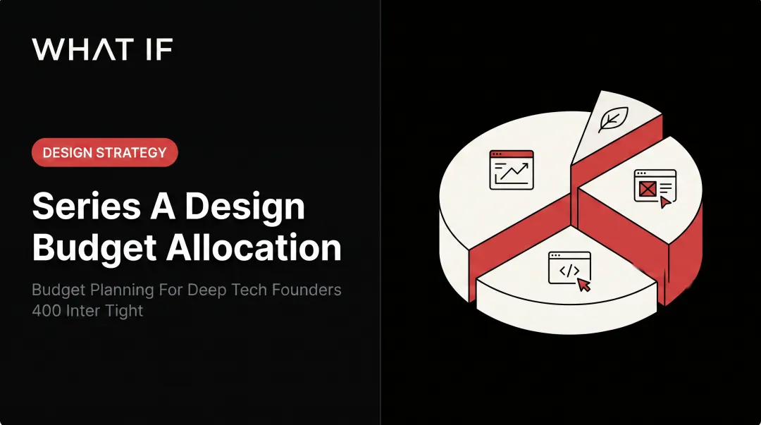 Series A design budget allocation