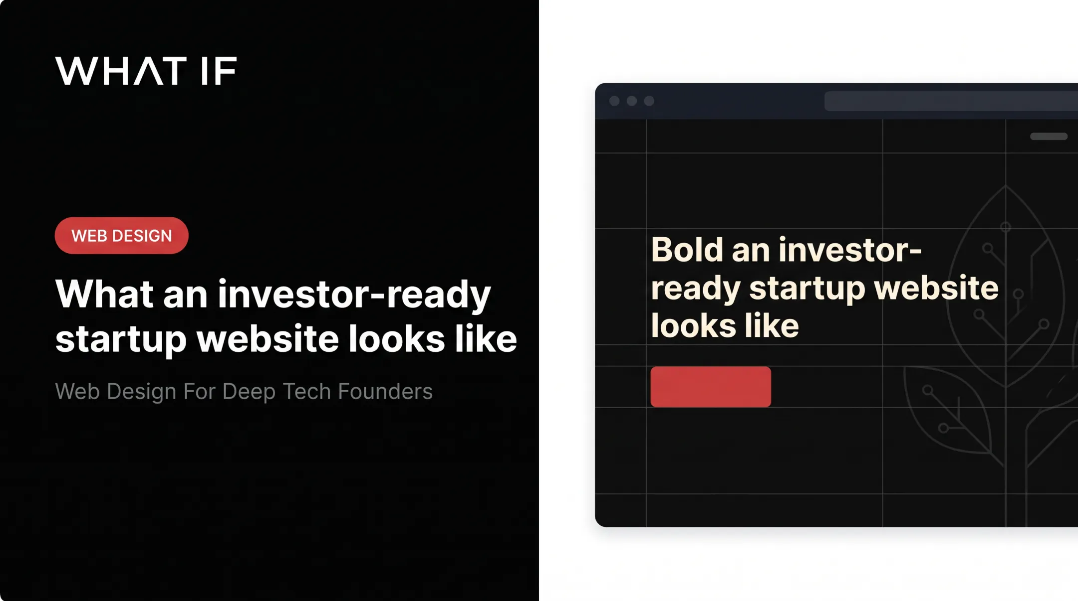 What an investor-ready startup website looks like