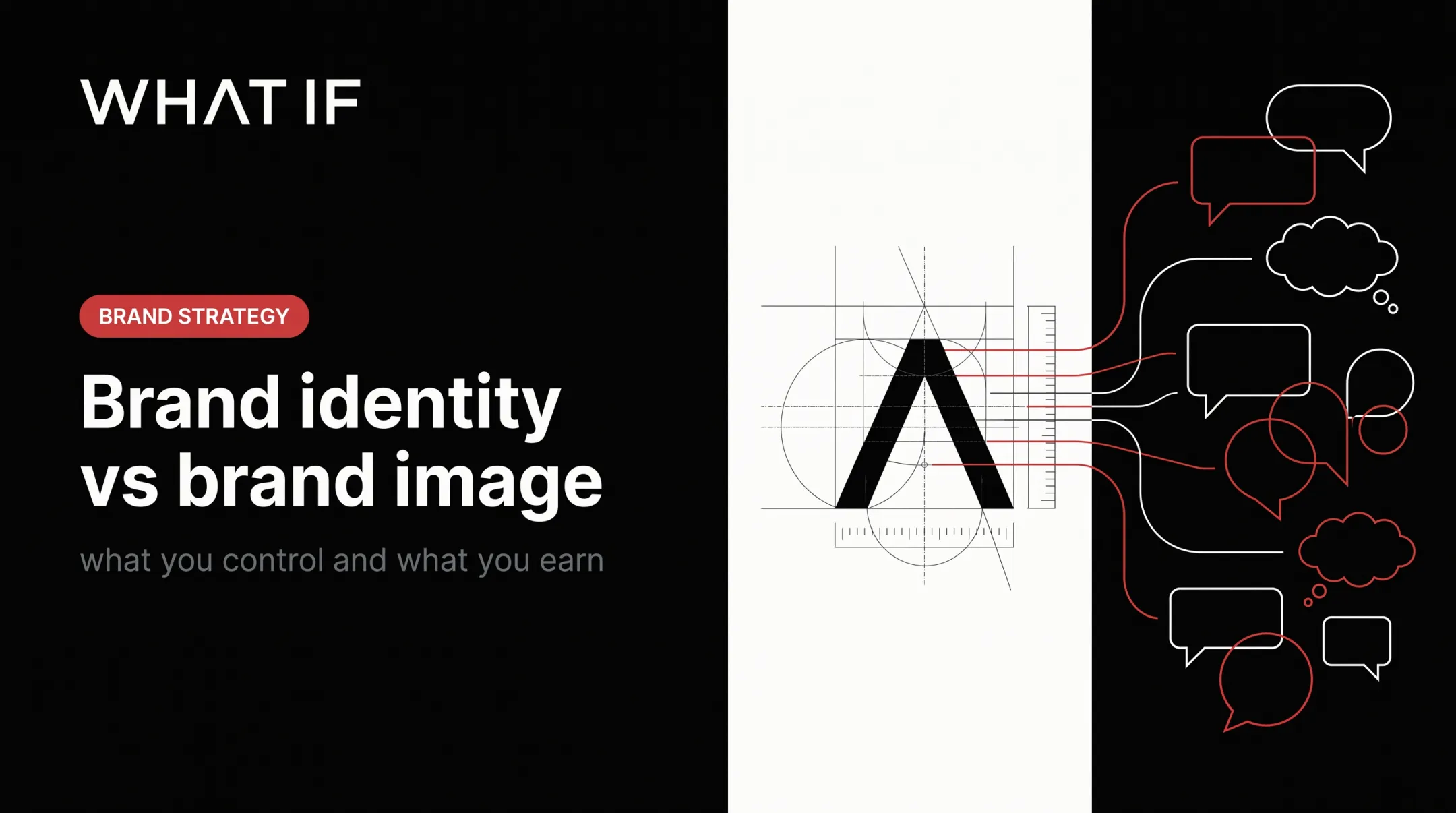 Brand identity vs brand image: what you control and what you earn