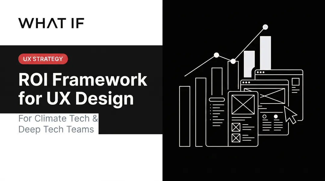 ROI framework for UX design