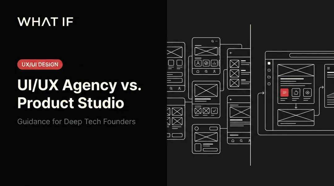 UI/UX agency vs. product studio
