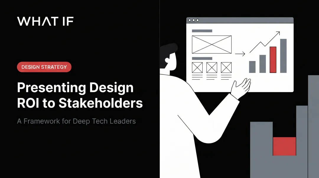 Presenting design ROI to stakeholders