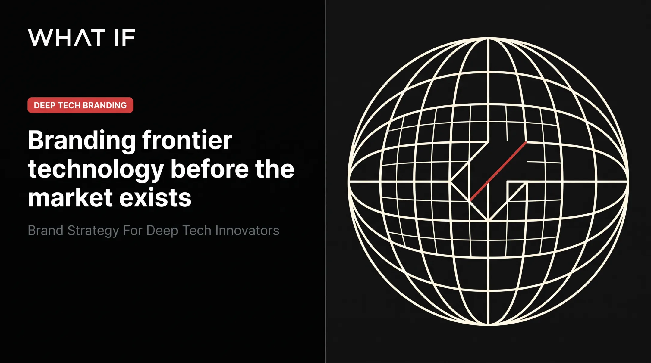 Branding frontier technology before the market exists