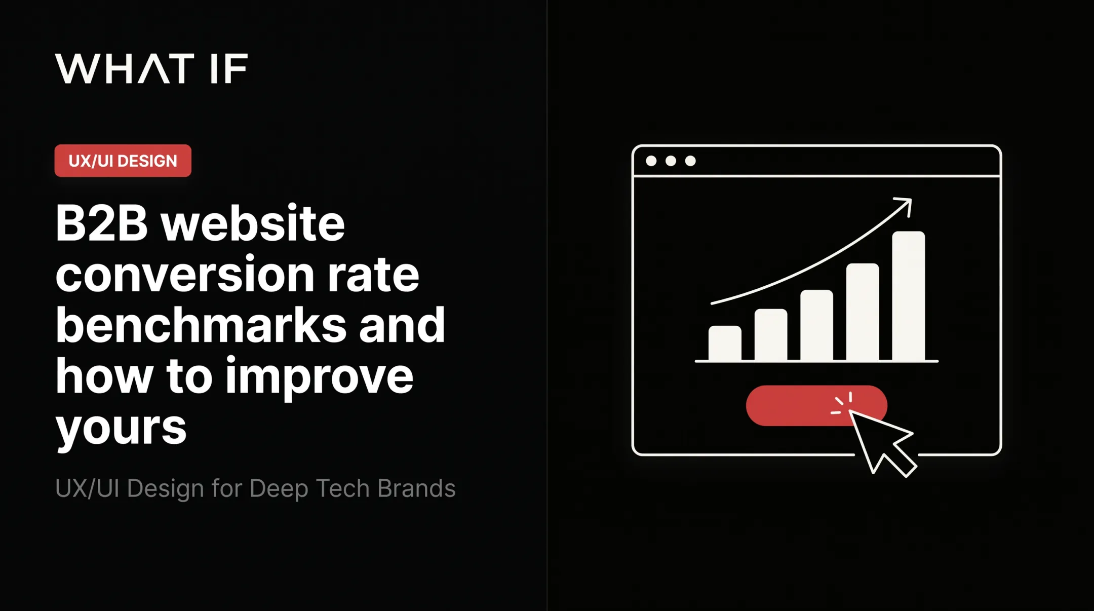 B2B website conversion rate benchmarks and how to improve yours