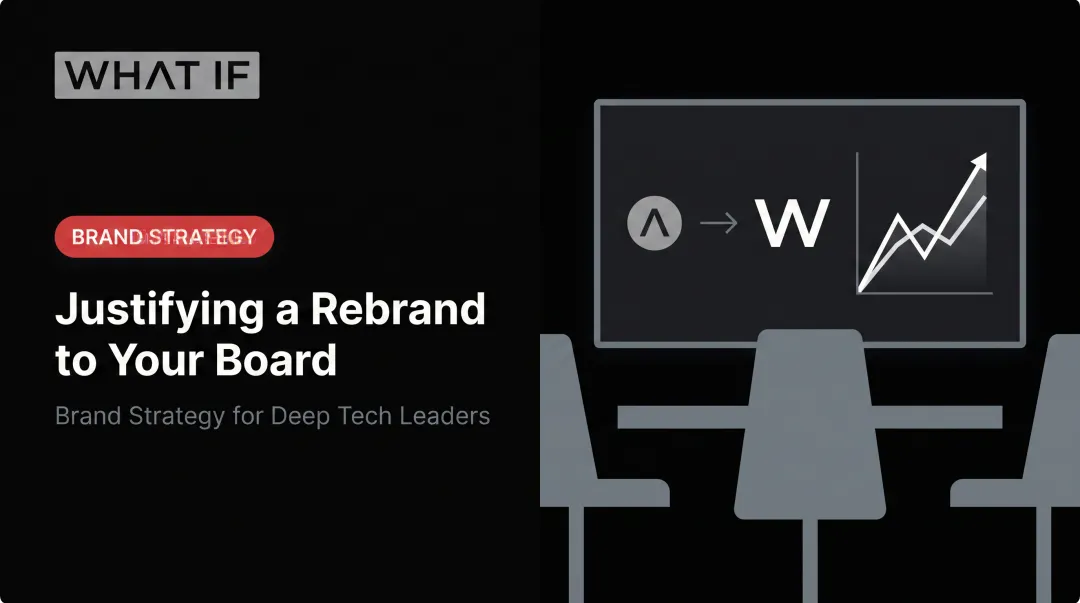 Justifying a rebrand to your board