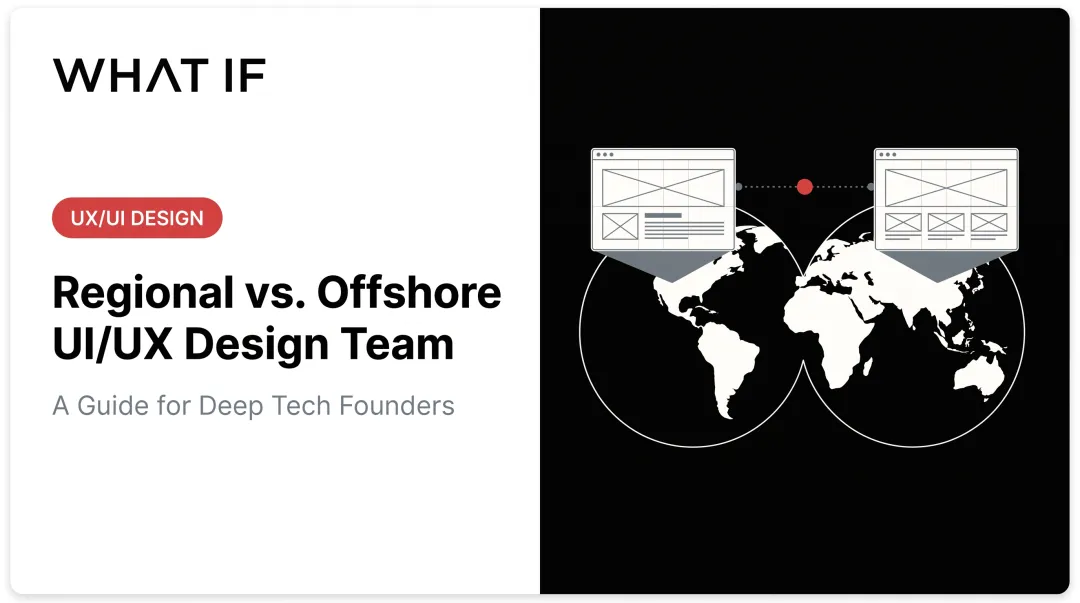 Regional vs. offshore UI/UX design team