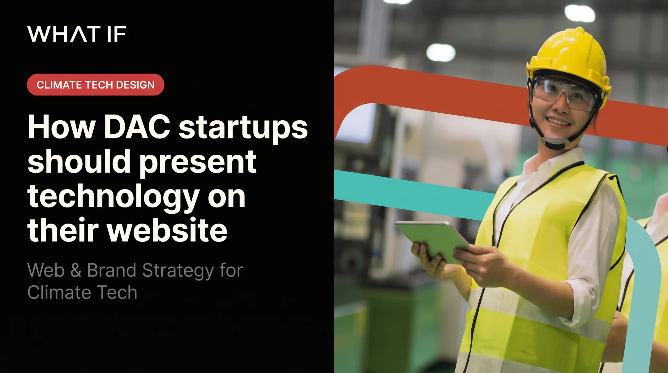 How DAC startups should present technology on their website