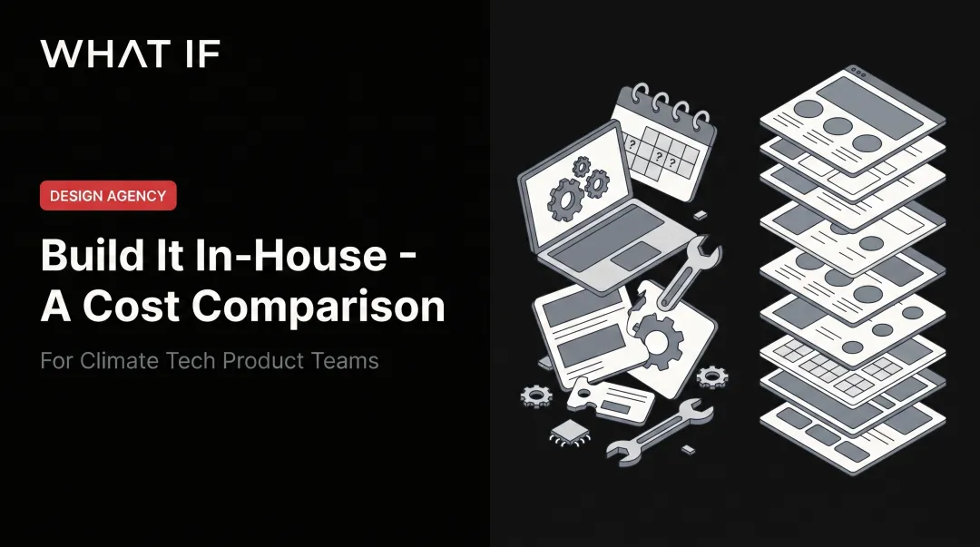 Build it in-house - A cost comparison