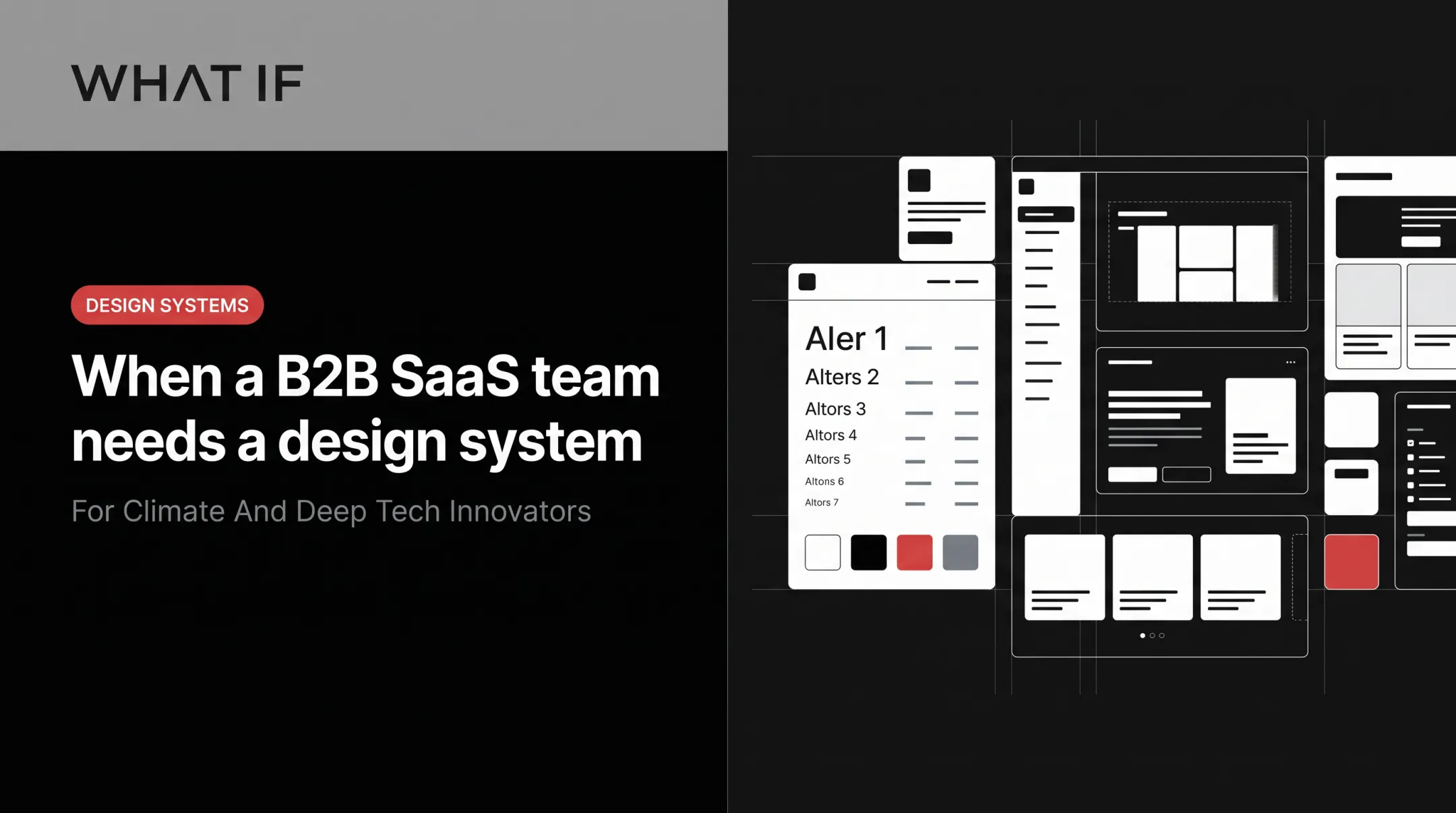 When a B2B SaaS team needs a design system