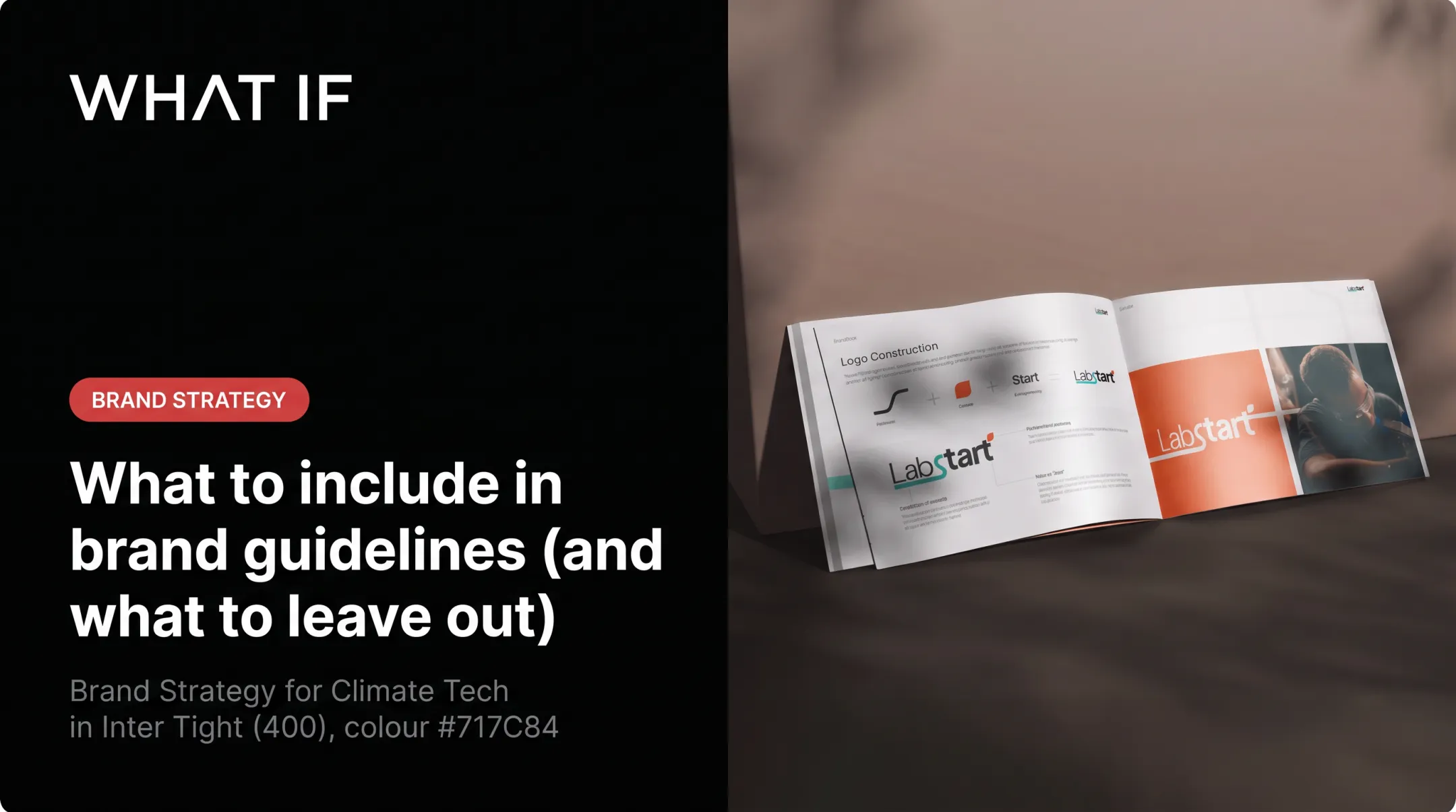 What to include in brand guidelines (and what to leave out)
