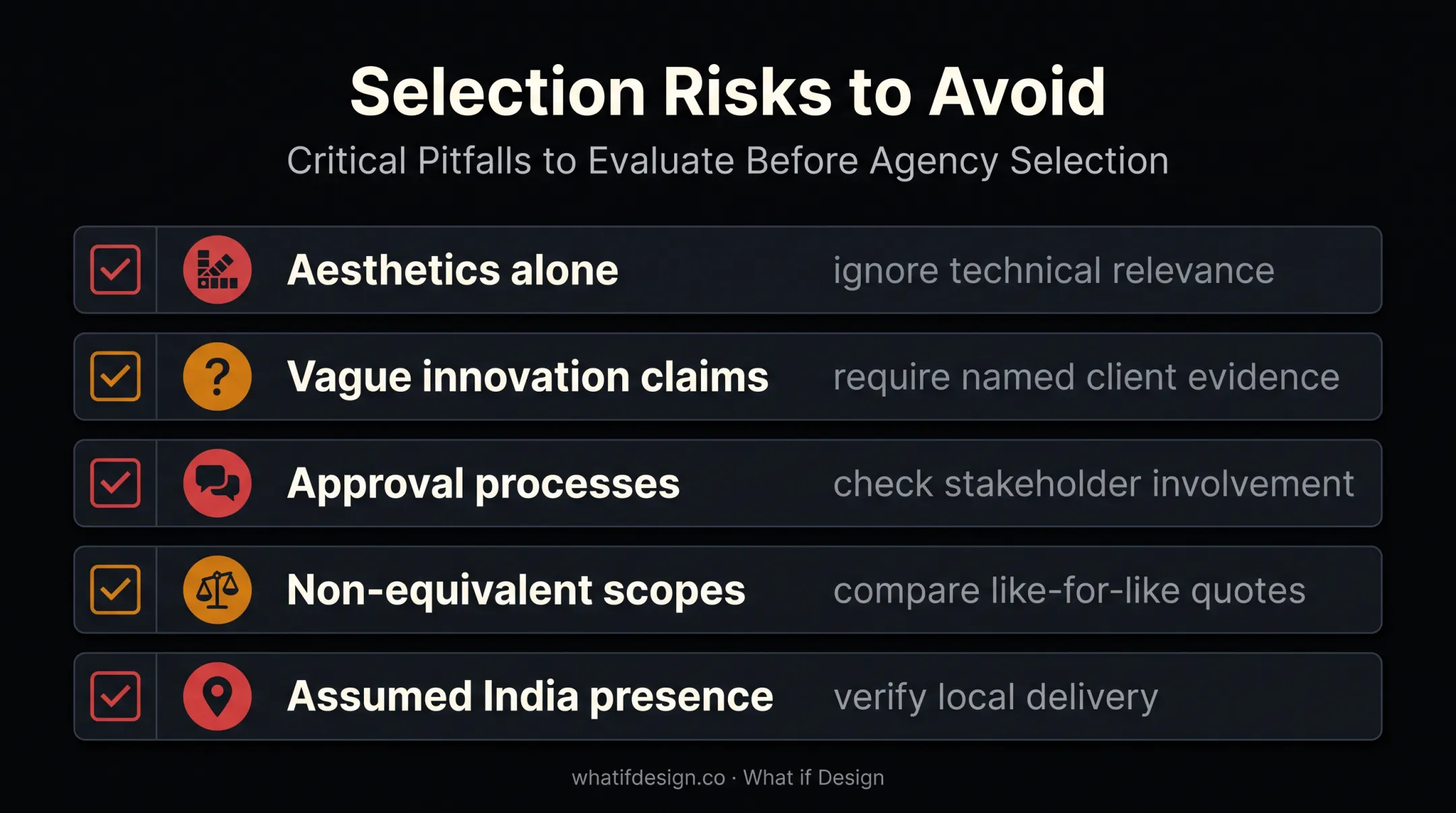 Five common mistakes when selecting a deep-tech design agency