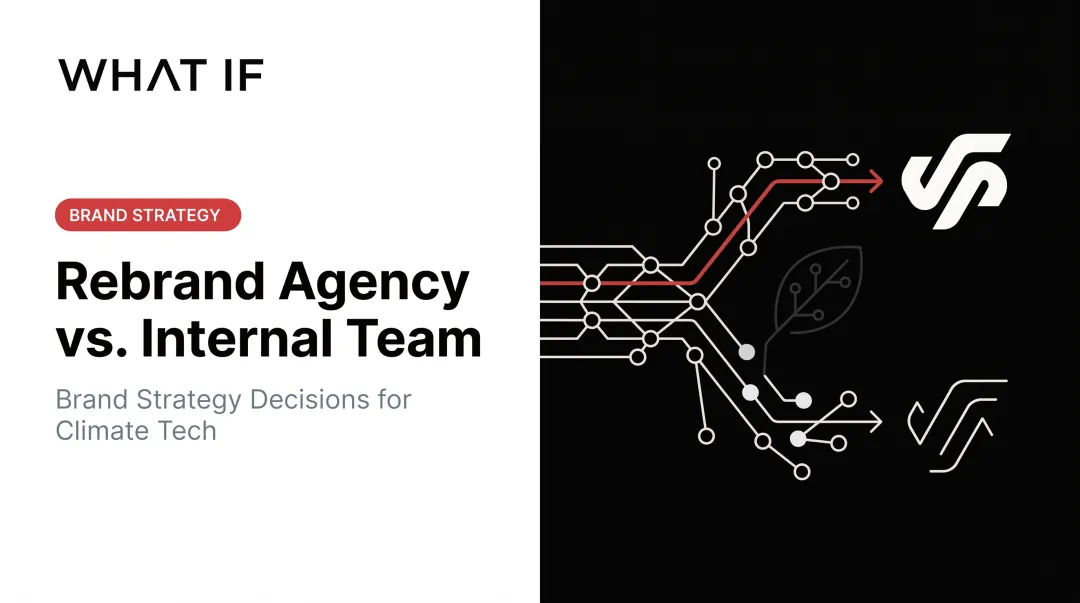 Rebrand agency vs. internal team