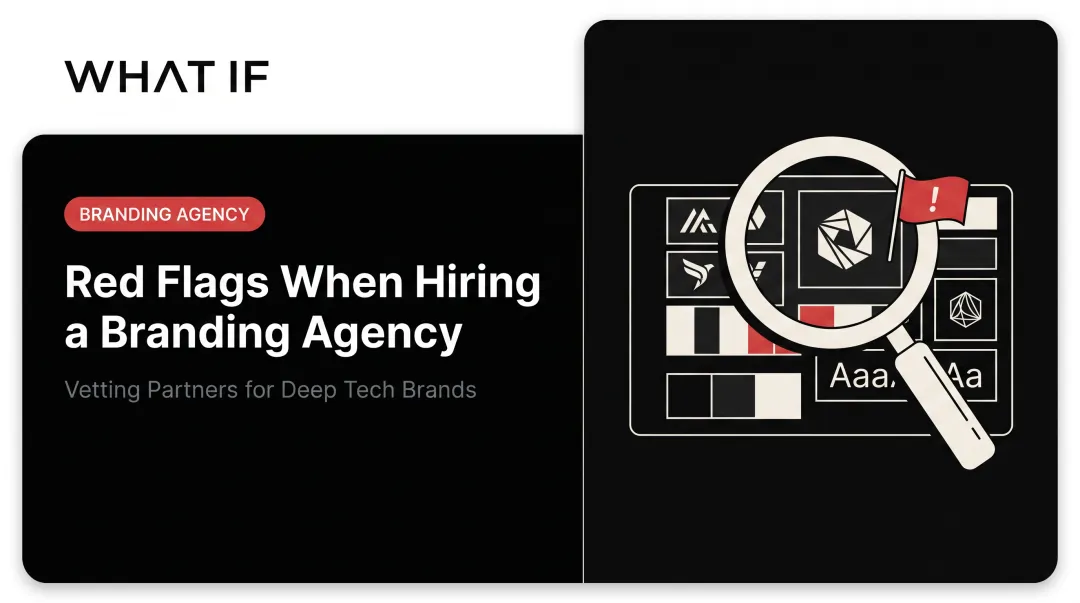 Red flags when hiring a branding agency