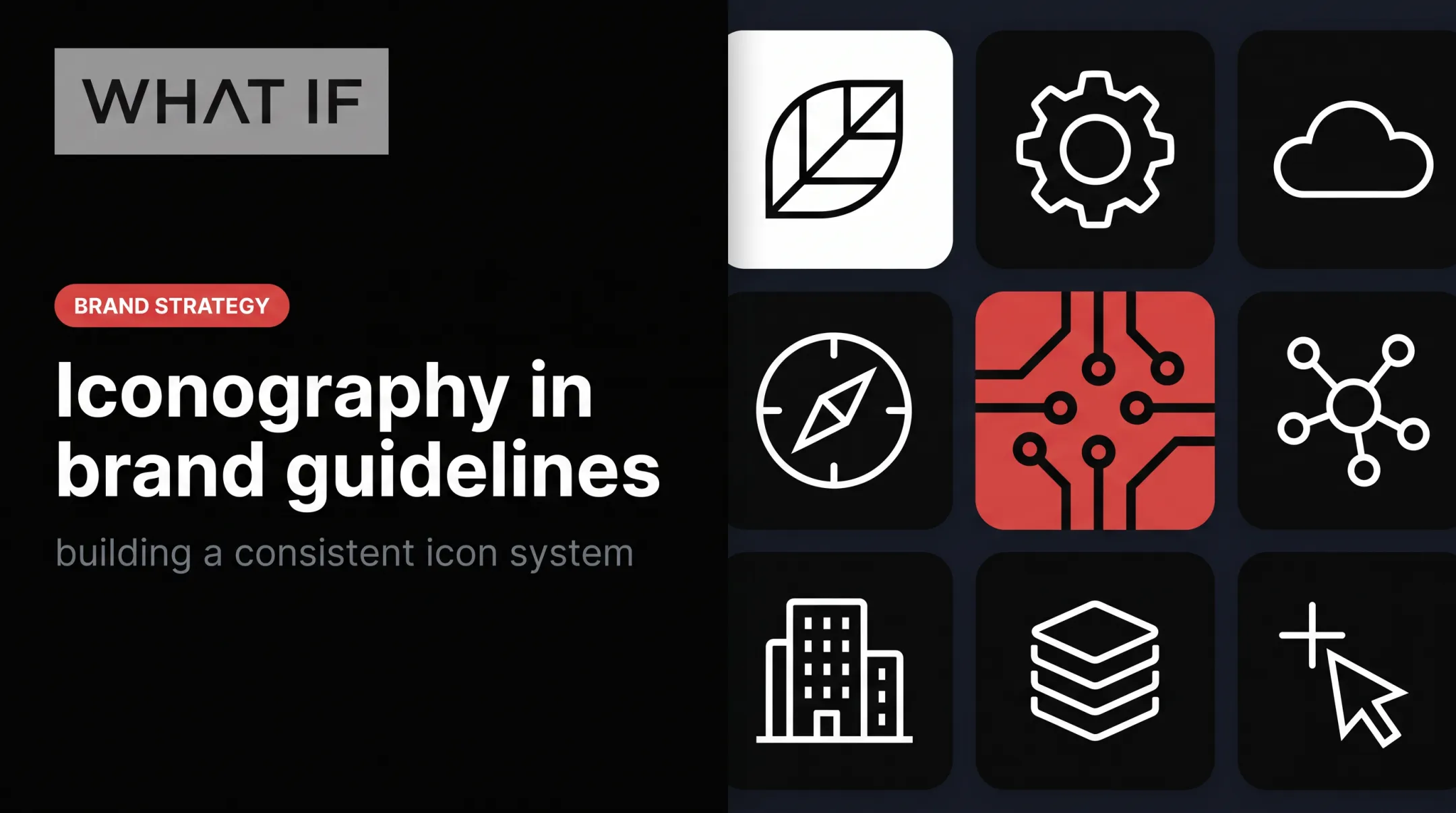 Iconography in brand guidelines: building a consistent icon system