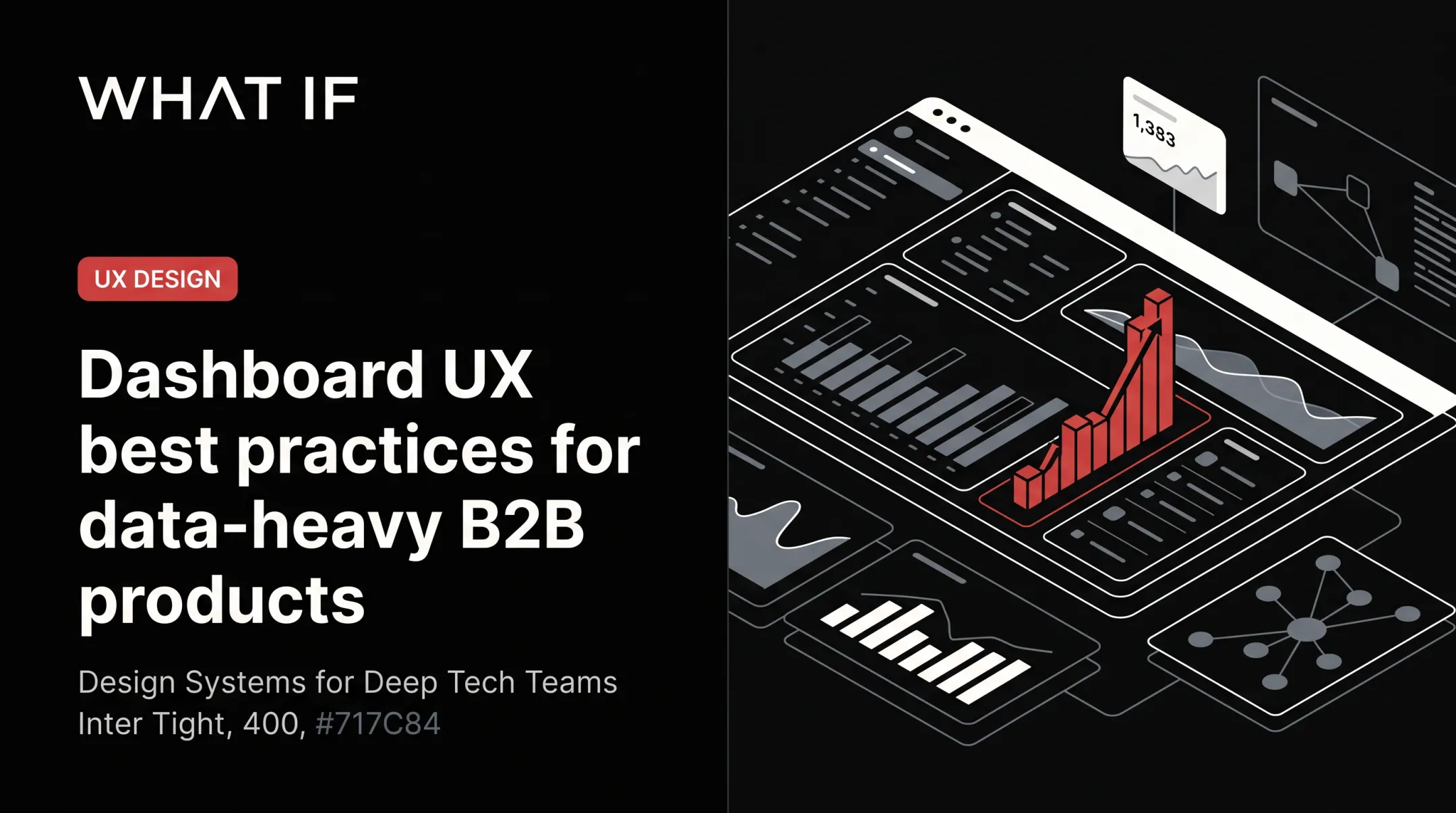 Dashboard UX best practices for data-heavy B2B products