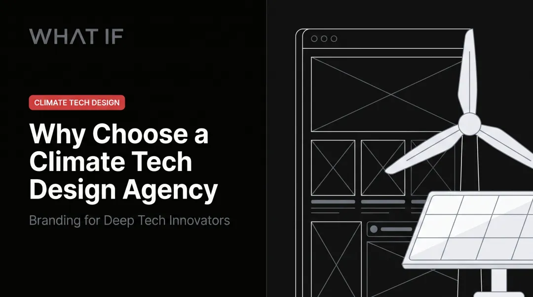 Why choose a climate tech design agency