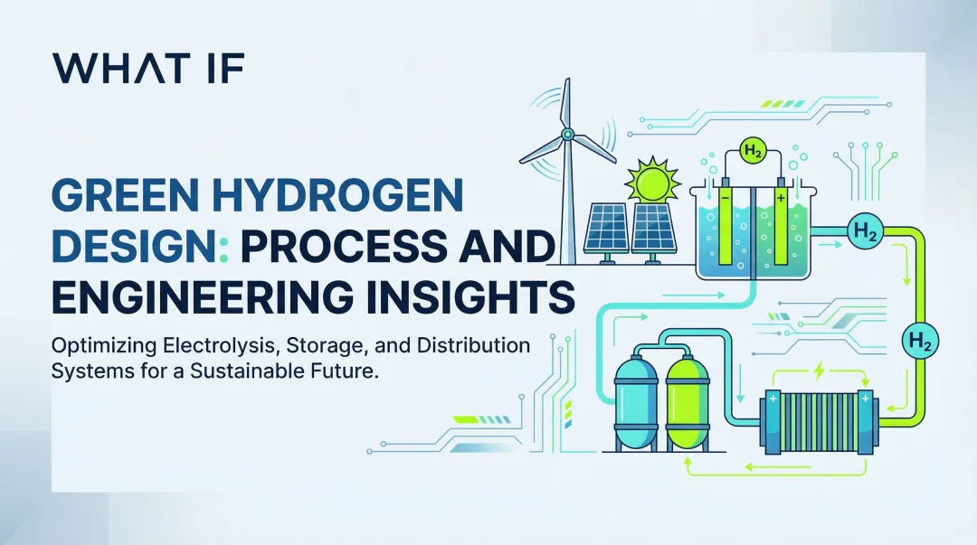 Cover image for Green Hydrogen Design: Process and Engineering Insights