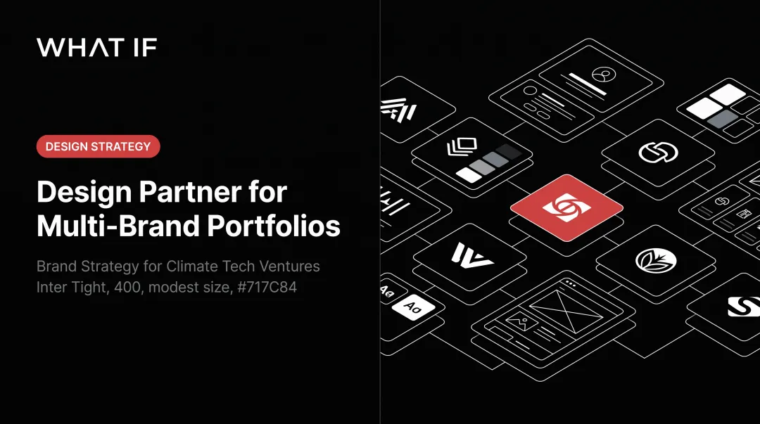 Design partner for multi-brand portfolios