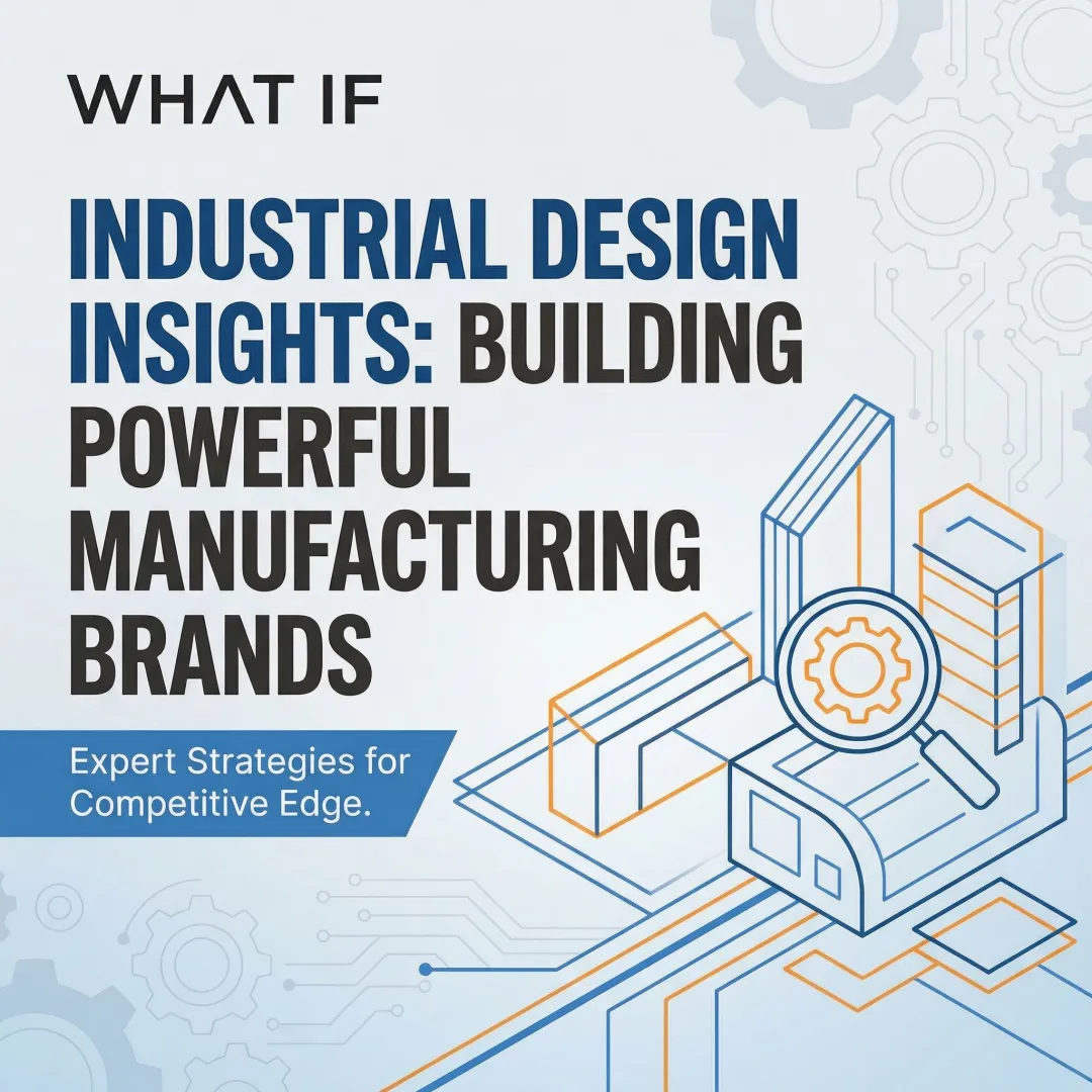 Industrial design insights: building powerful manufacturing brands