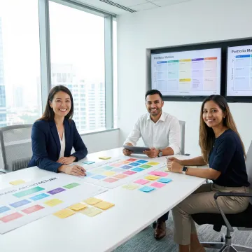 Strategic brand architecture framework showing interconnected brand relationships and hierarchy