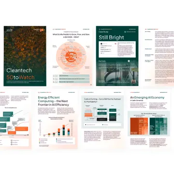 Modern cleantech website designs showcasing renewable energy and sustainability adoption