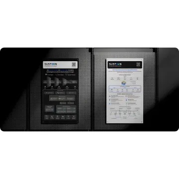Solar company website interface showing energy monitoring dashboard and conversion elements