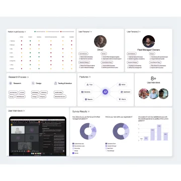 Modern collaborative design studio with designers working on user interface mockups and wireframes