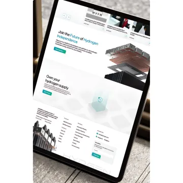 Designer working on climate tech website interface with sustainability metrics and energy visualization dashboards