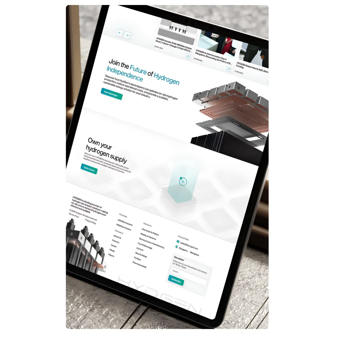 Website design packages: pricing for clean tech businesses