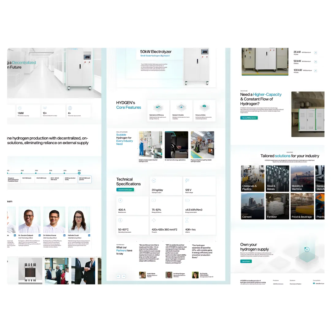 Modern responsive website displayed on multiple devices including desktop, tablet, and smartphone