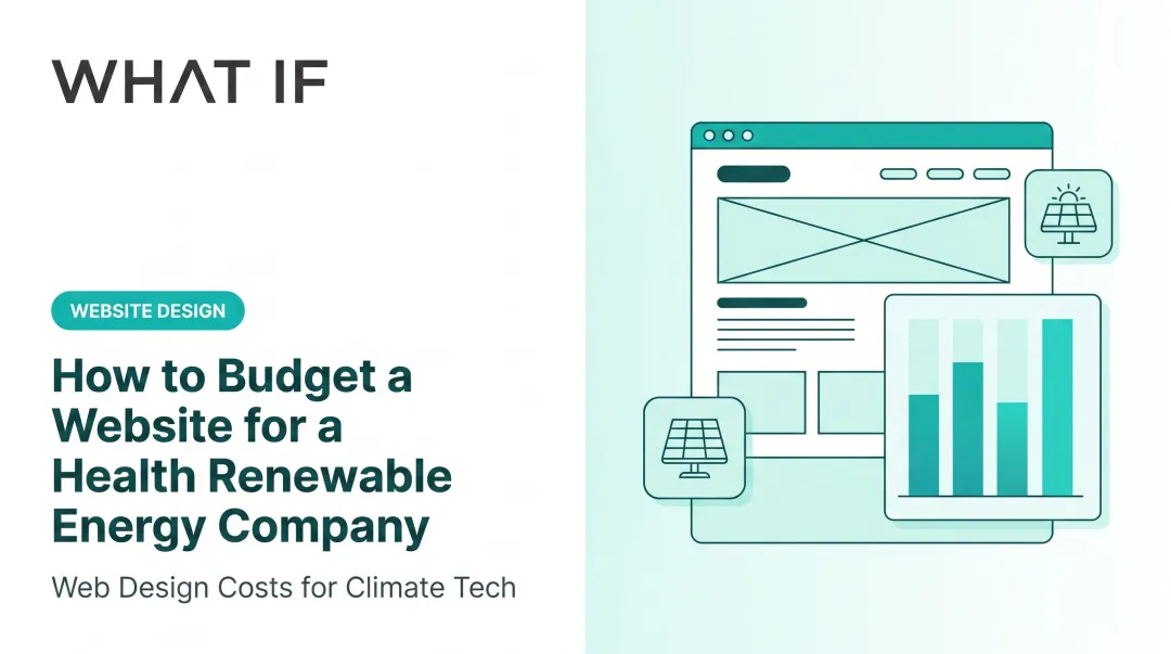 How to Budget a Website for a Renewable Energy Company