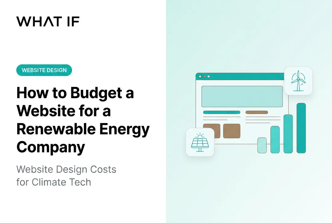 How to Budget a Website for a Renewable Energy Company