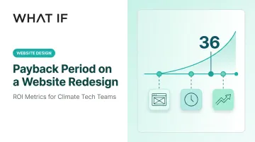 Payback Period on a Website Redesign