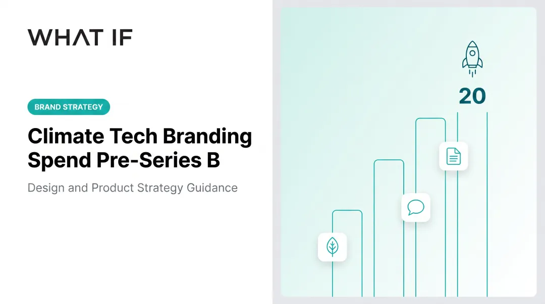 How Much Should Climate Tech Startups Spend on Branding Pre-Series B?